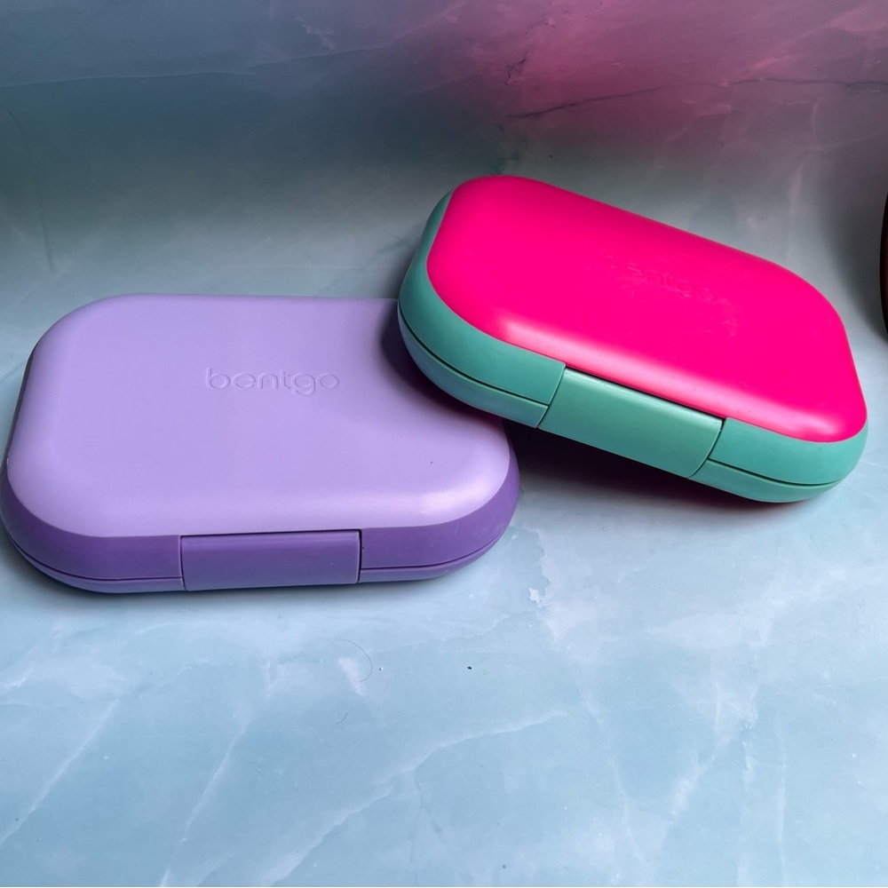 Bentgo Chill Pink and Purple Lunch Boxes